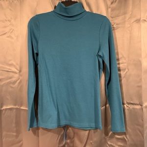 Turquoise Turtleneck